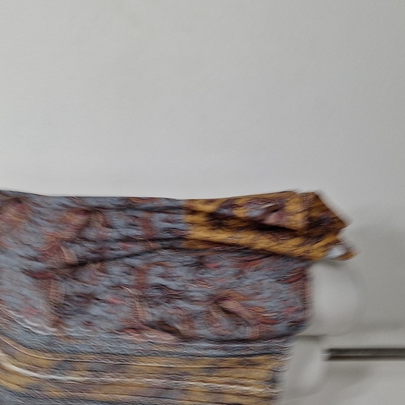 One World Fairycore Whimsigoth Y2K Bell Sleeve Multicolor Blouse Size S - Picture 5 of 15